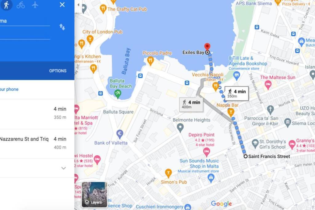 Sliema, Stylish 2 Bedroom Apartment With Parking Eksteriør billede